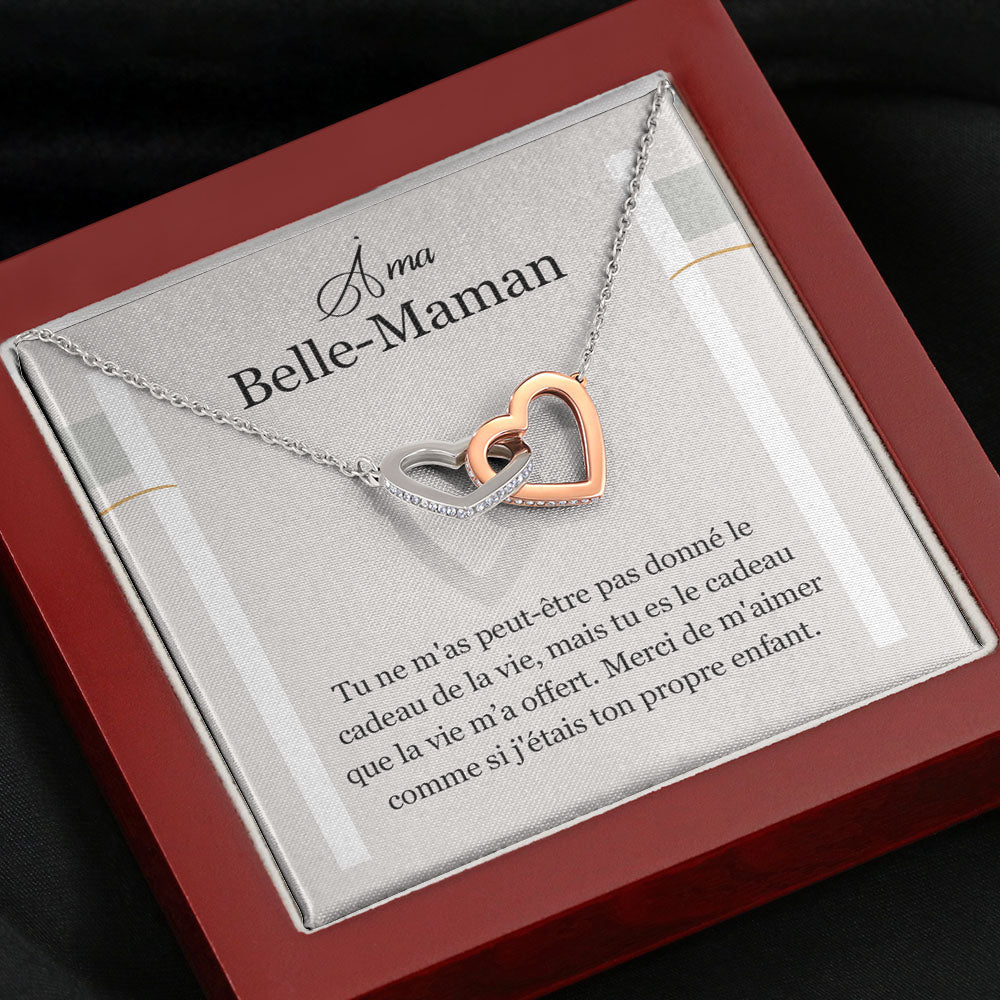 BELMOM • COLLIER BELLE-MÈRE DOUBLE COEUR