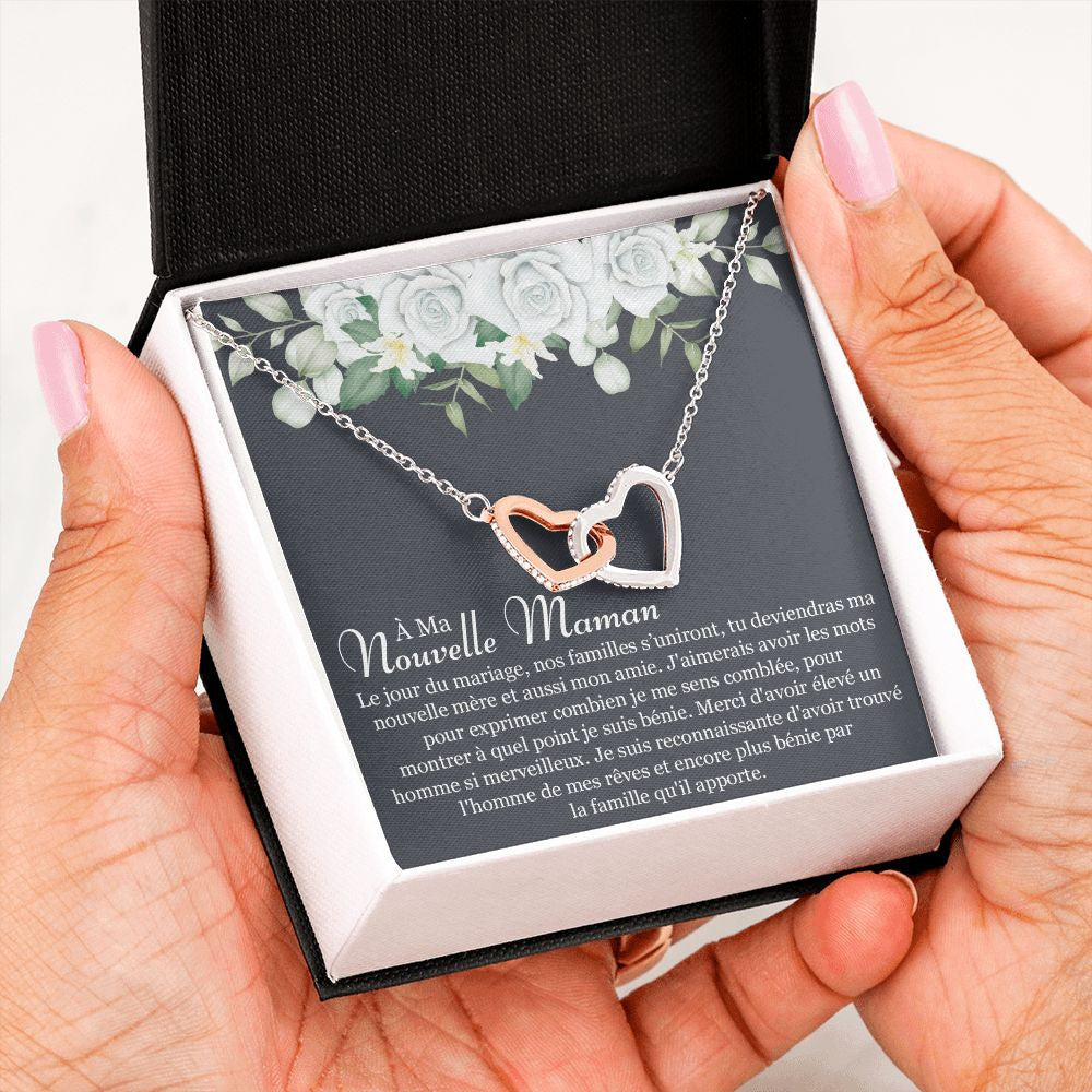 BELMOM • DOUBLE HEART MOTHER-IN-LAW NECKLACE
