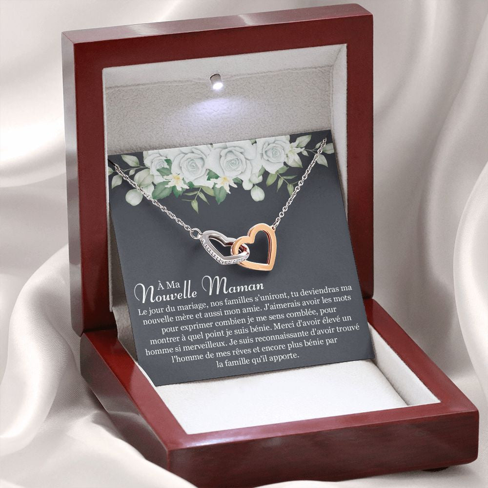 BELMOM • DOUBLE HEART MOTHER-IN-LAW NECKLACE