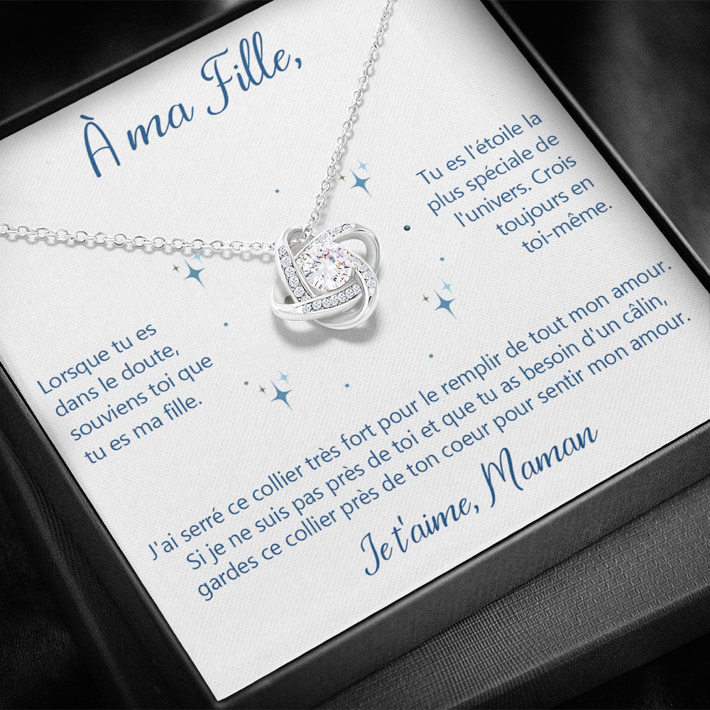 Linky • Collar para mi hija Love Knot