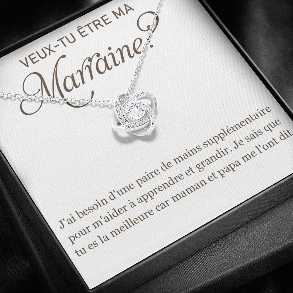 Madrina • collar madrina amor nudo