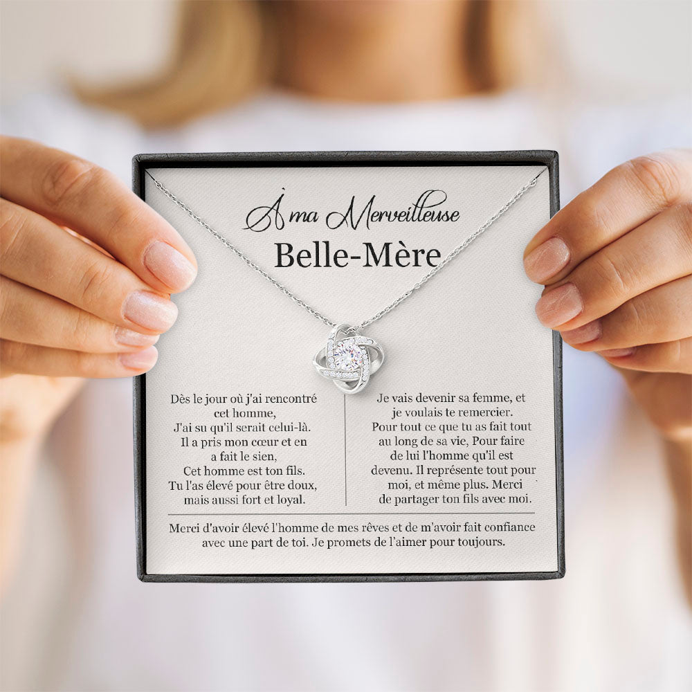 BELMOM • COLLIER BELLE-MÈRE Noeud d'Amour