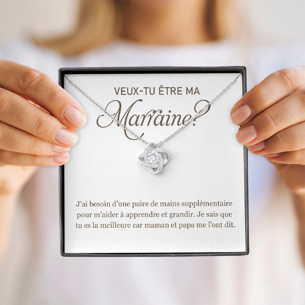 Madrina • collar madrina amor nudo