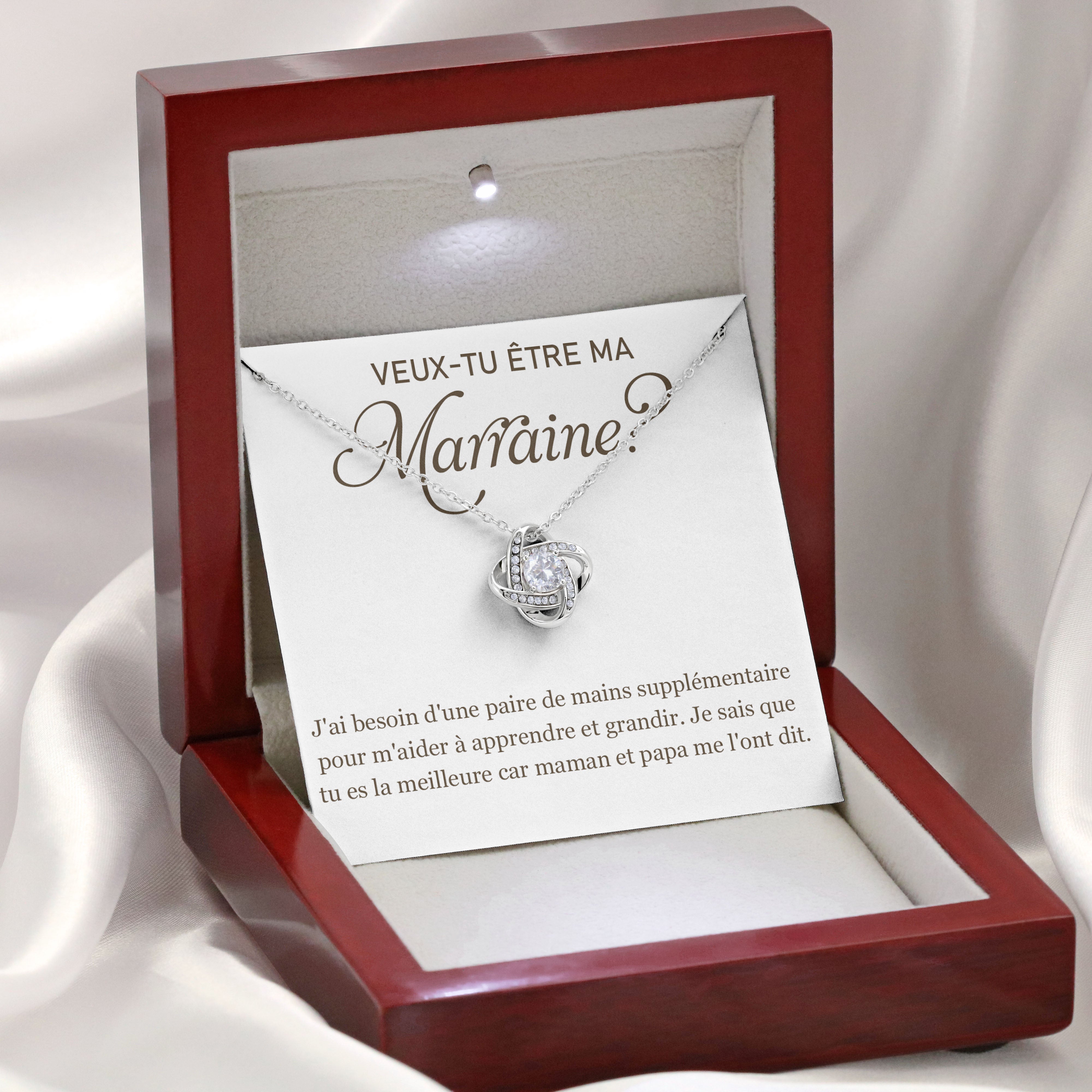 Madrina • collar madrina amor nudo