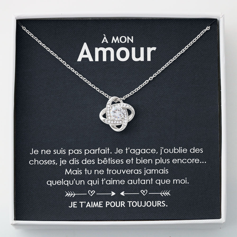 ETERNITY • Collier Déclaration d'amour Noeud d'Amour