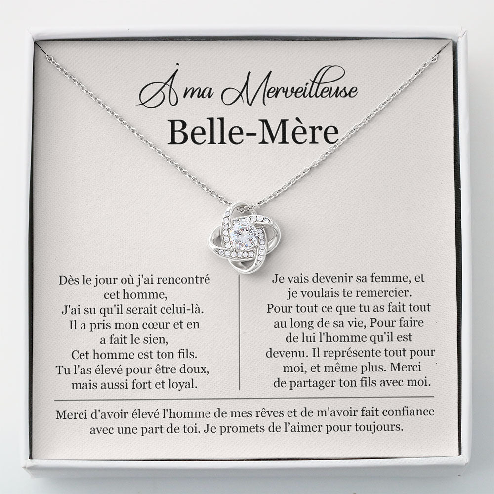 BELMOM • COLLIER BELLE-MÈRE Noeud d'Amour