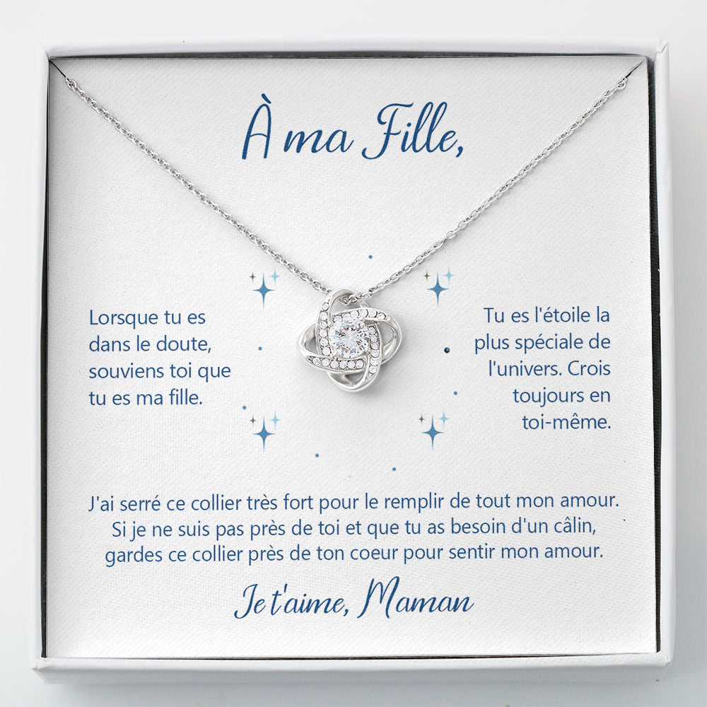 Linky • Collar para mi hija Love Knot