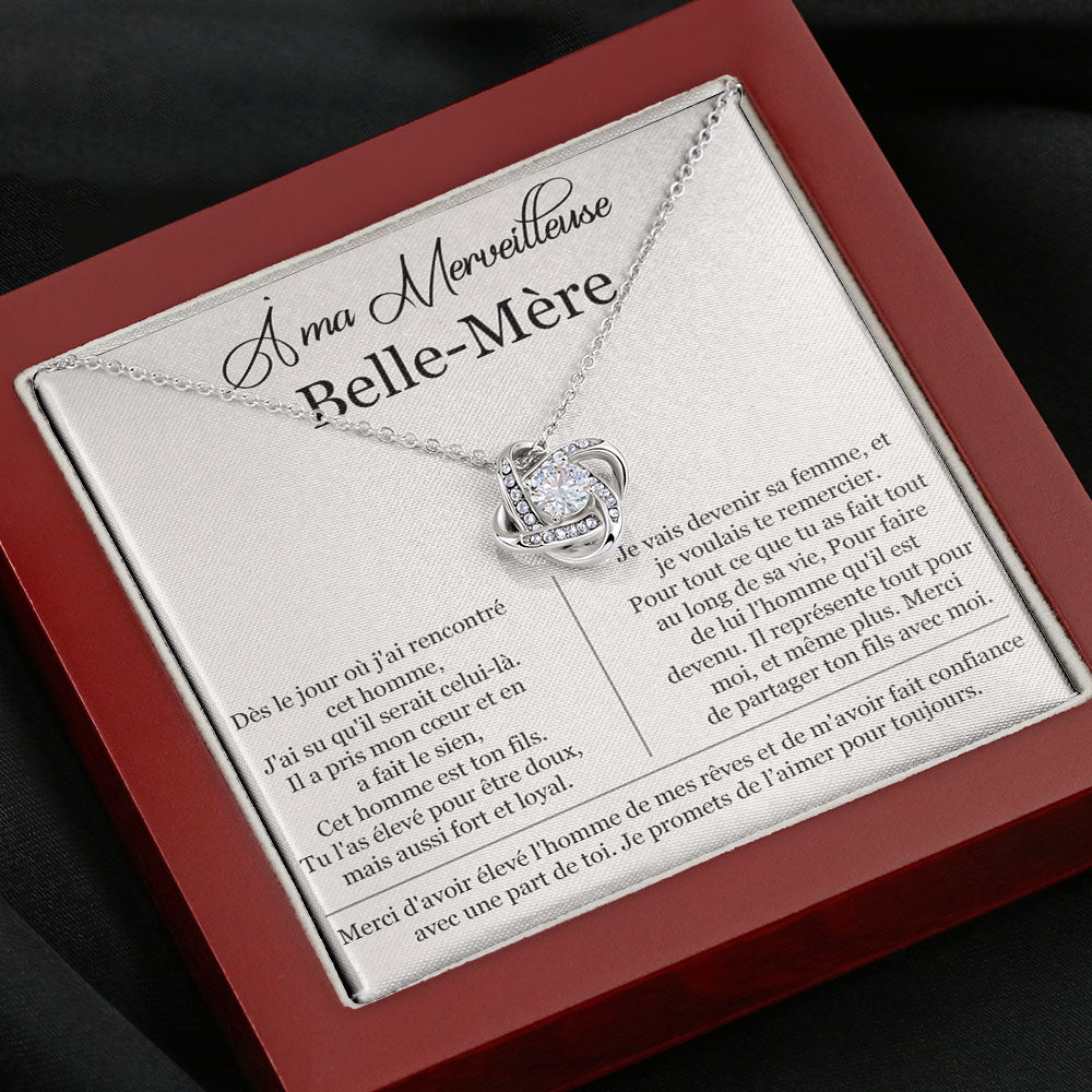BELMOM • COLLIER BELLE-MÈRE Noeud d'Amour