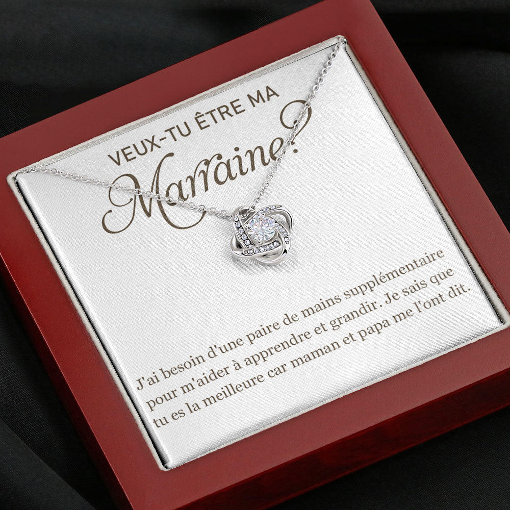 Madrina • collar madrina amor nudo