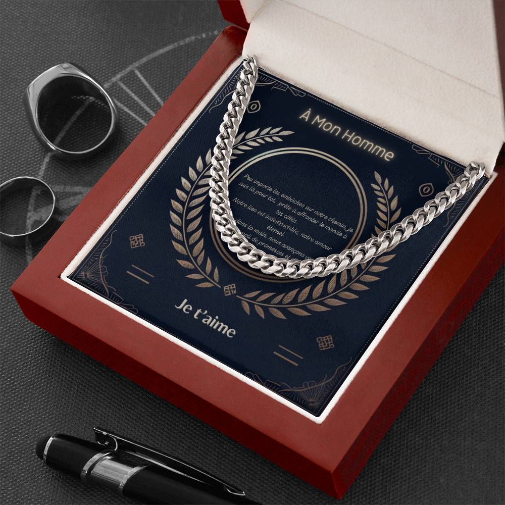 Infinito • Declaración de cadena de amor por un hombre