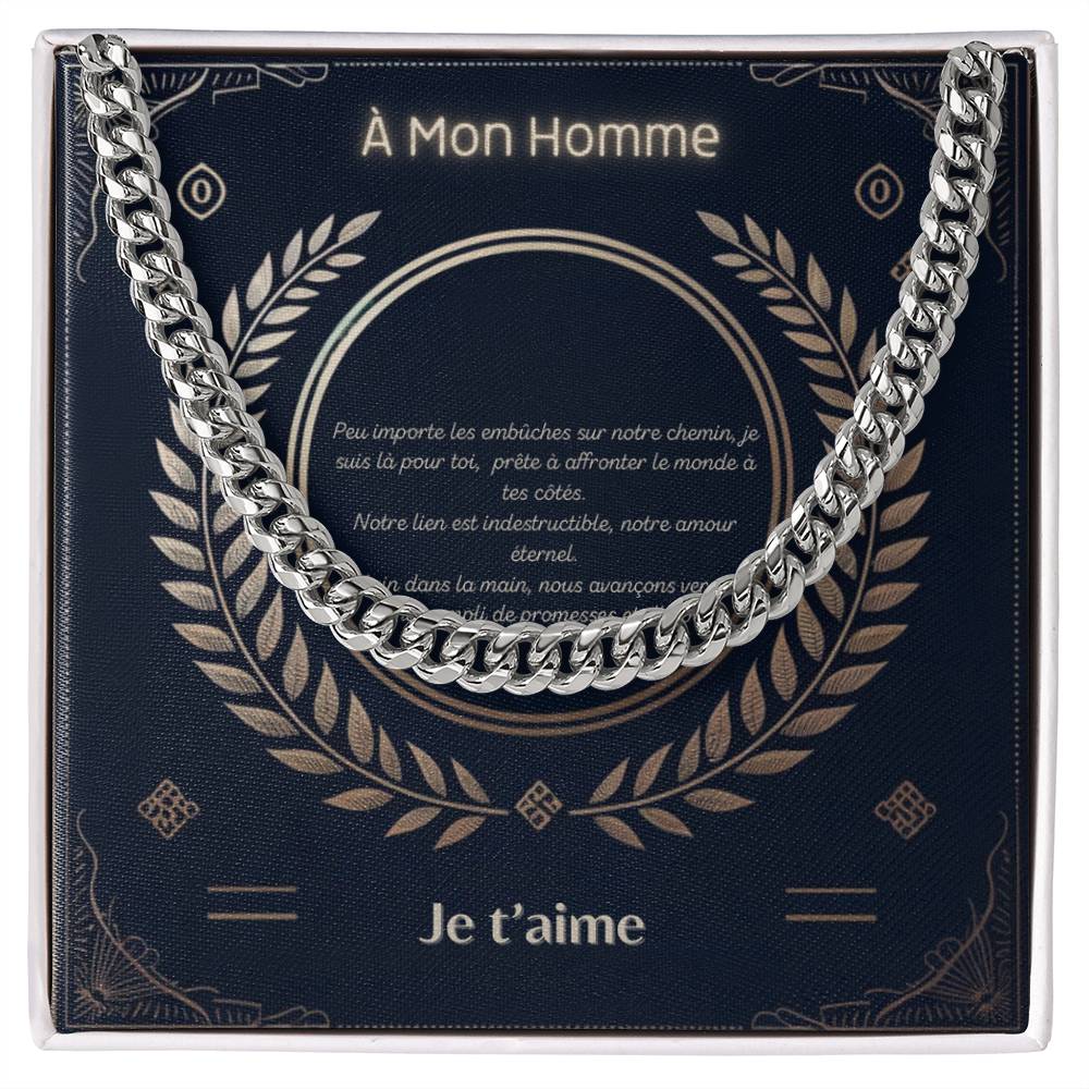 Infinito • Declaración de cadena de amor por un hombre