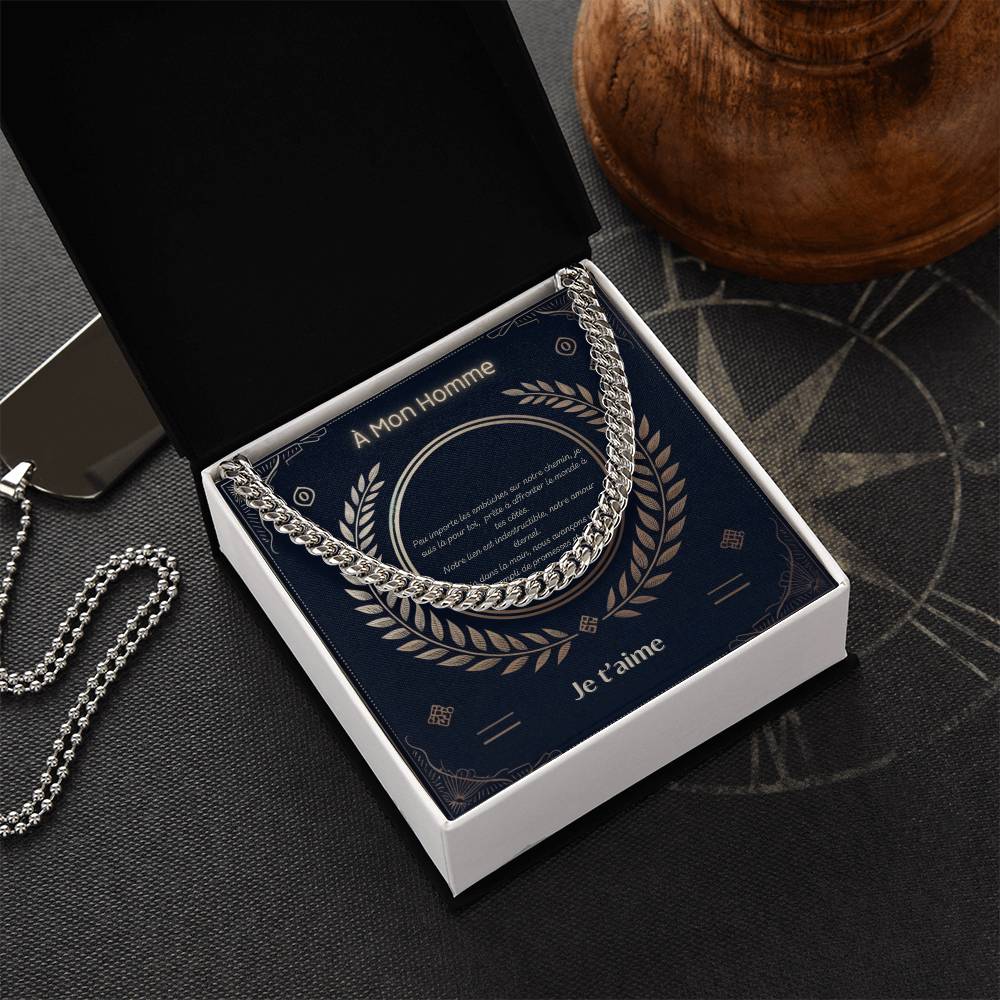 Infinito • Declaración de cadena de amor por un hombre