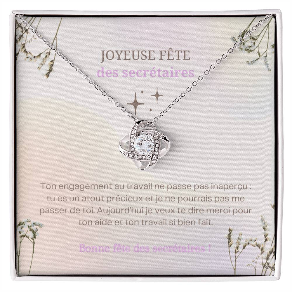 Feliz • Collier para el festivo del amor noeur Secretarios