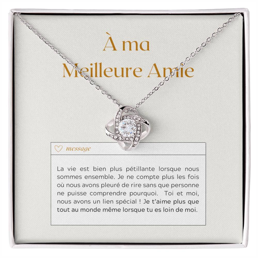 BFFLOVE • Collier Meilleures Amies Noeud d'Amour