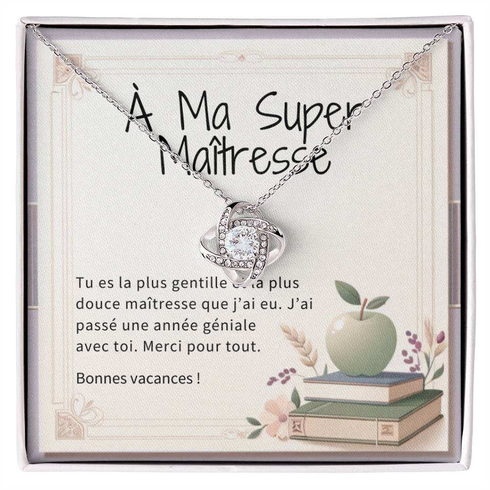 MAITRESSE • Collier Pour Ma Maîtresse Noeud d'Amour