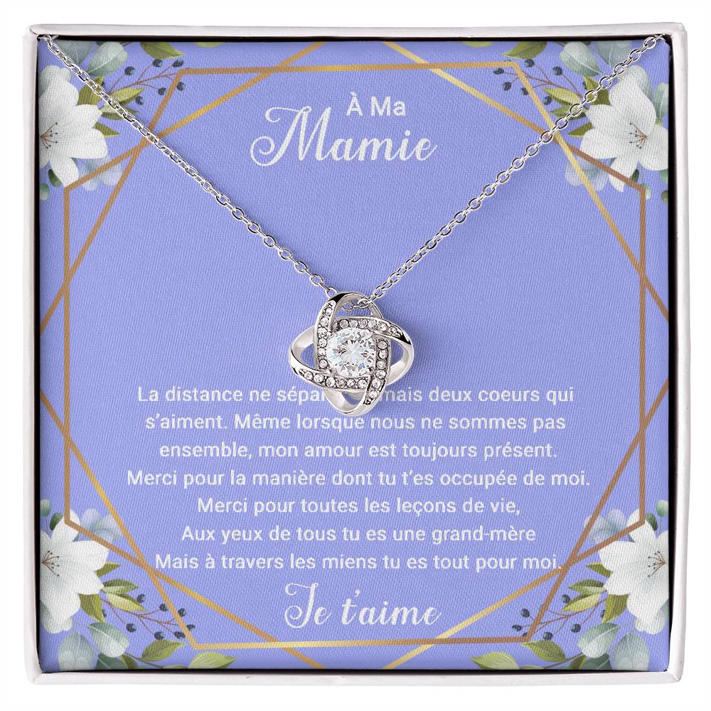 MAMIELOVA • Collier A Ma Mamie Noeud d'Amour