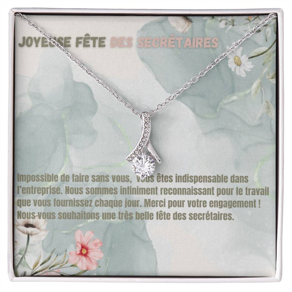 HAPPY • Collier pour la fête des secrétaires Elixir