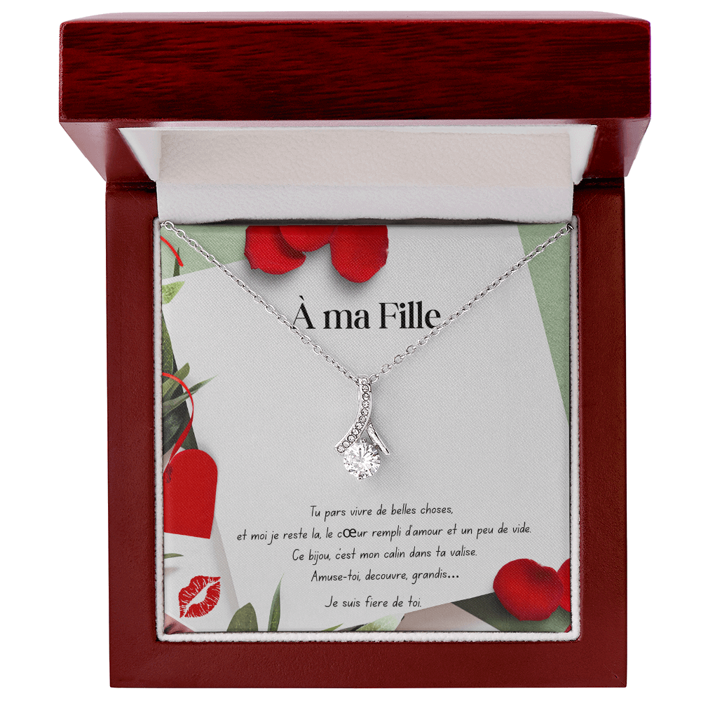 Linky • Collar alla mia figlia a doppio cuore