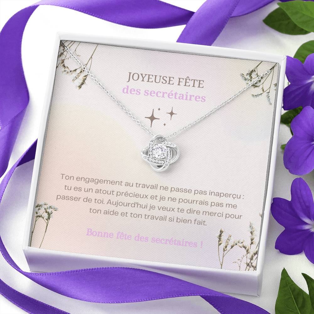 Feliz • Collier para el festivo del amor noeur Secretarios