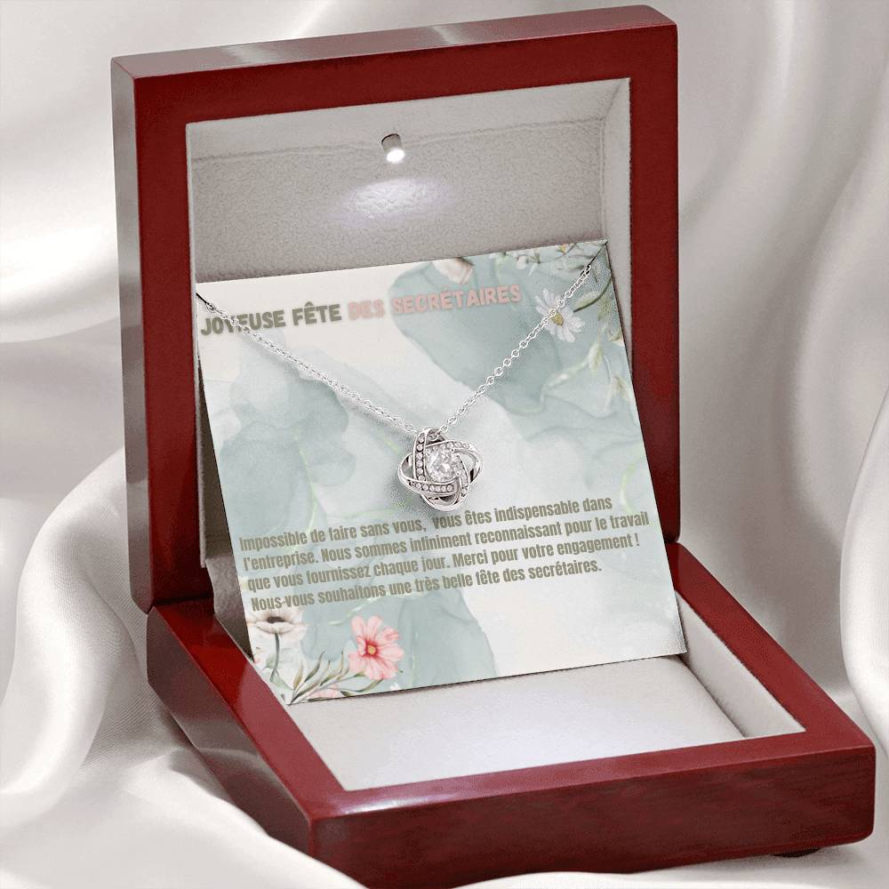 Feliz • Collier para el festivo del amor noeur Secretarios