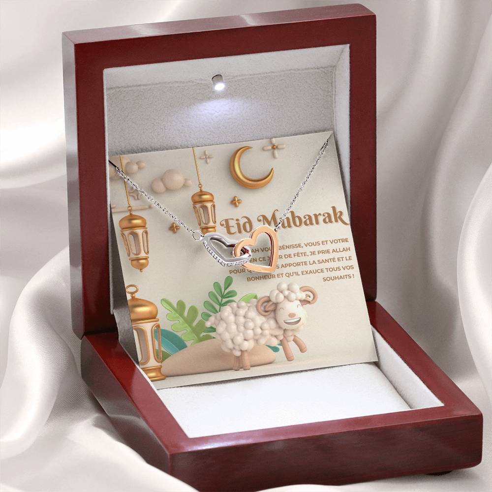 LOVEAID • Double Heart Eid Necklace