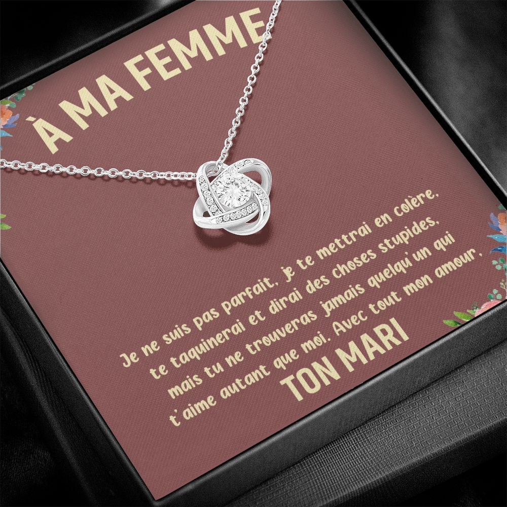 ETERNITY • Collier Déclaration d'amour Noeud d'Amour - Lehnaa