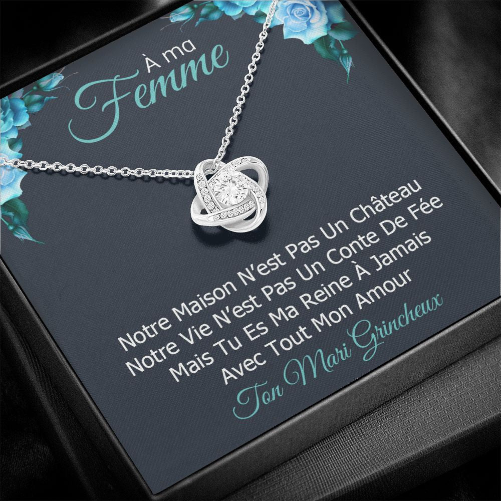 ETERNITY • Collier Déclaration d'amour Noeud d'Amour - Lehnaa