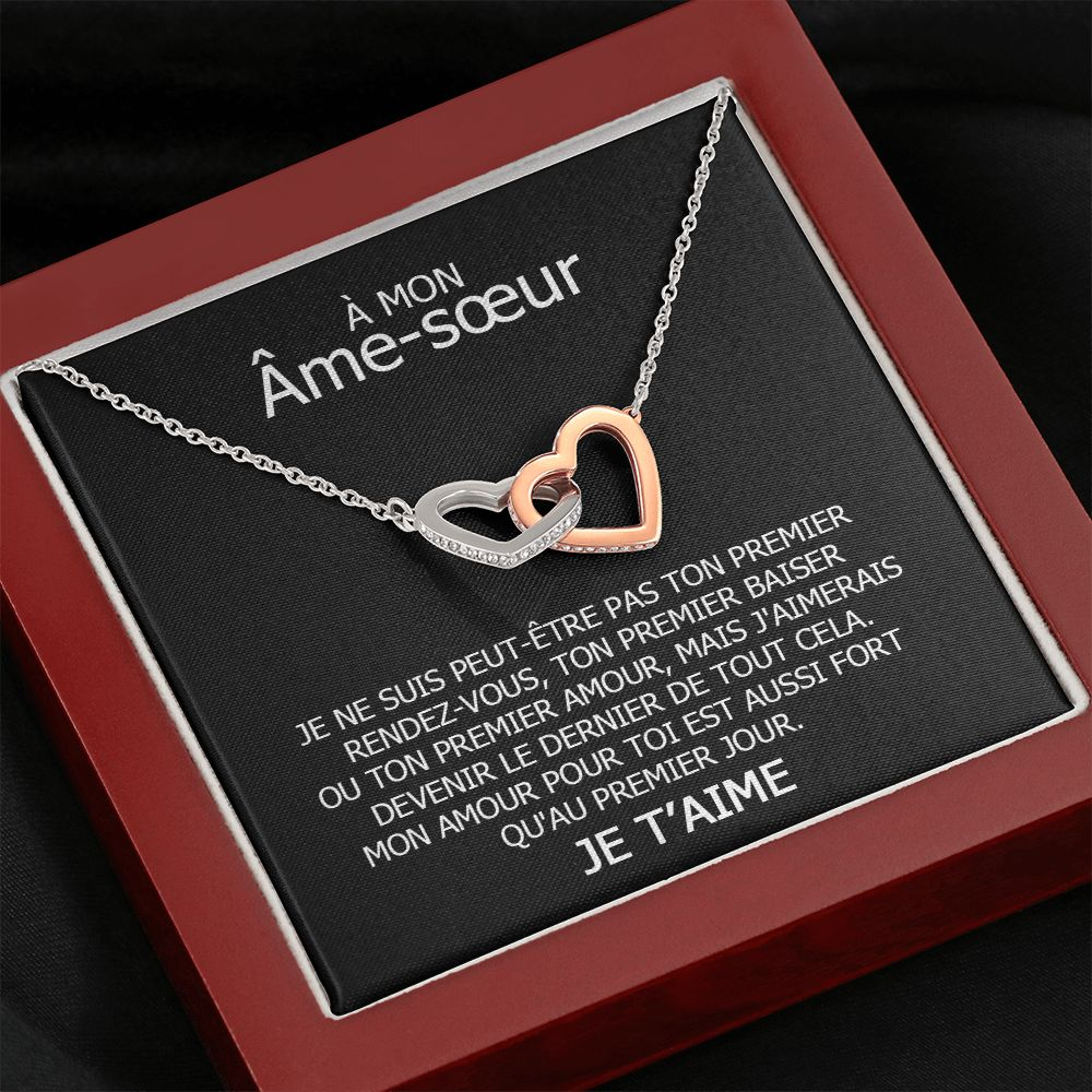 ETERNITY • Collier Déclaration d'amour Double Cœur - Lehnaa
