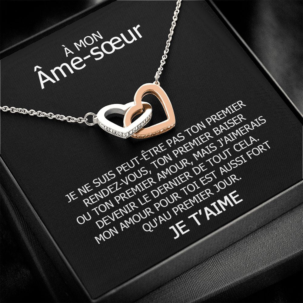ETERNITY • Collier Déclaration d'amour Double Cœur - Lehnaa