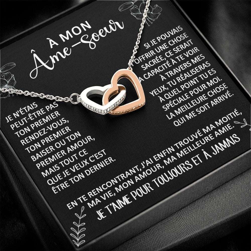 ETERNITY • Collier Déclaration d'amour Double Cœur - Lehnaa