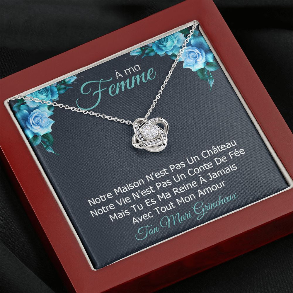 ETERNITY • Collier Déclaration d'amour Noeud d'Amour - Lehnaa