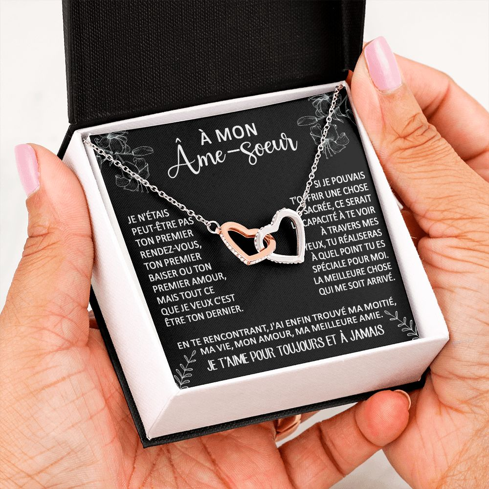 ETERNITY • Collier Déclaration d'amour Double Cœur - Lehnaa