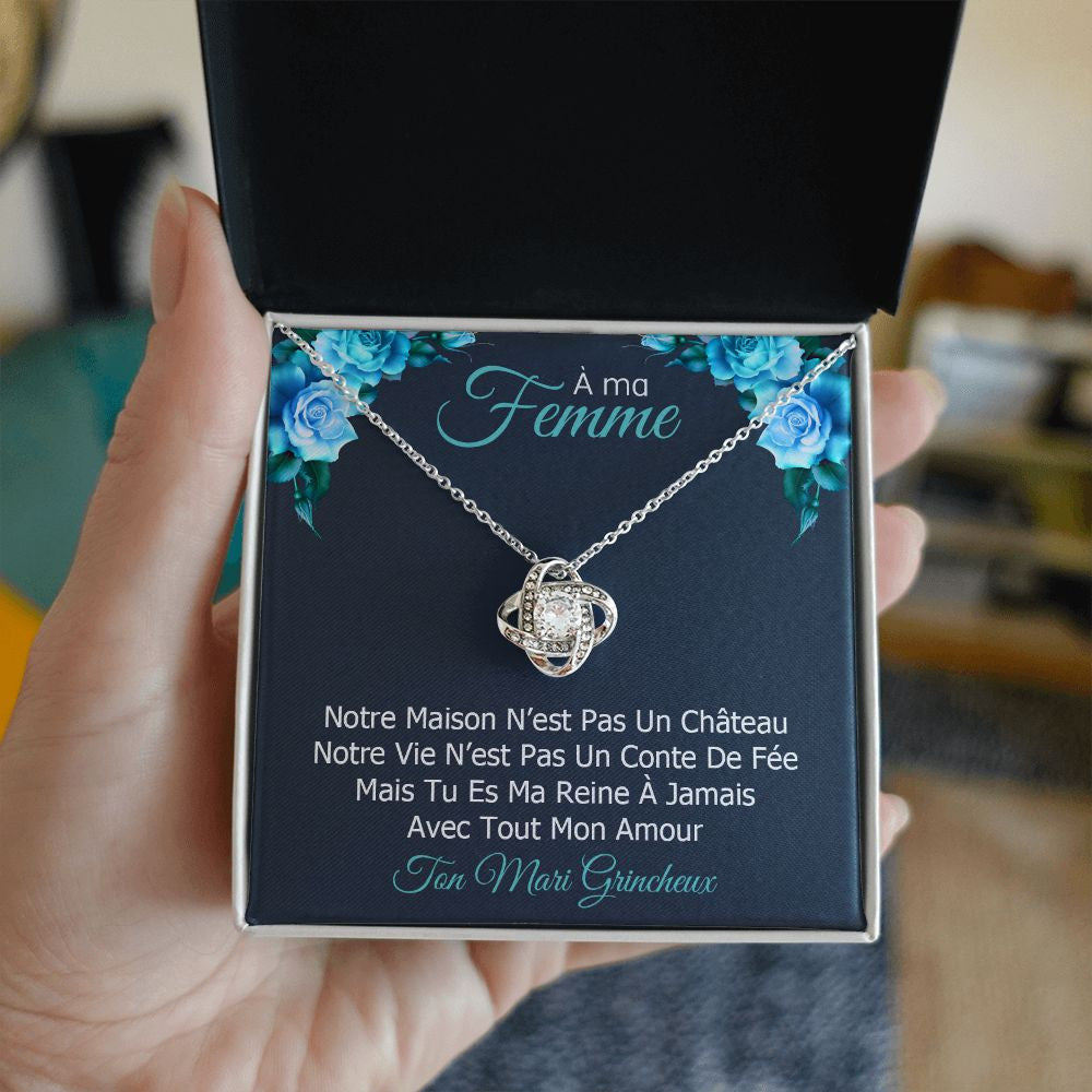 ETERNITY • Collier Déclaration d'amour Noeud d'Amour - Lehnaa