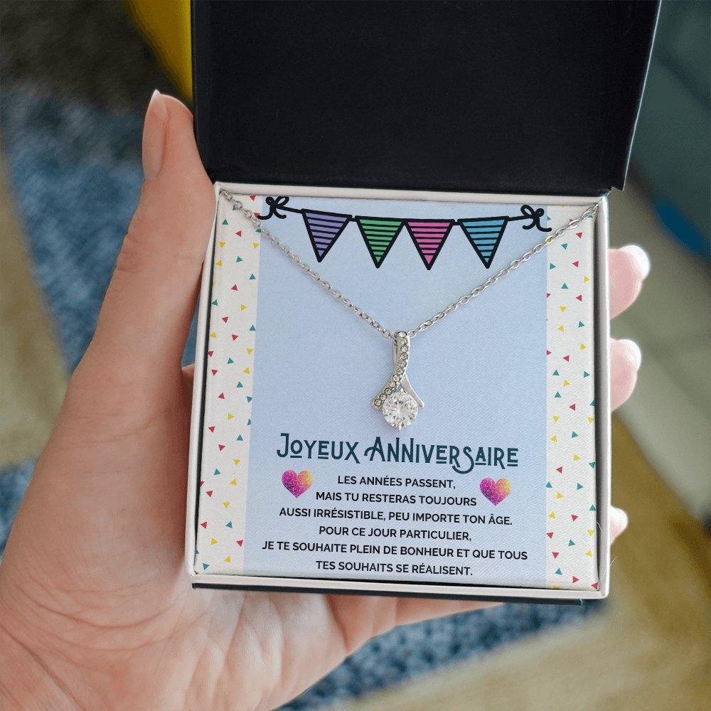 ANNIMERVEILLE • Collier Joyeux Anniversaire Elixir - Lehnaa