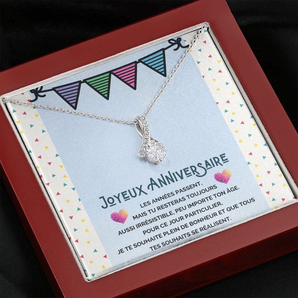 ANNIMERVEILLE • Collier Joyeux Anniversaire Elixir - Lehnaa