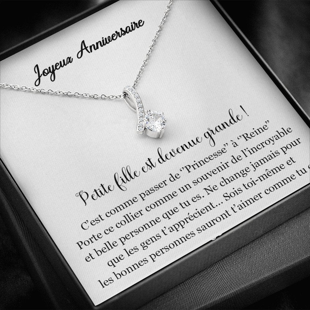 ANNIMERVEILLE • Collier Joyeux Anniversaire Ma Fille Elixir - Lehnaa