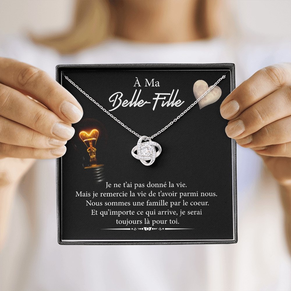 BELLA • Collier Belle-Fille Noeud d'Amour - Lehnaa