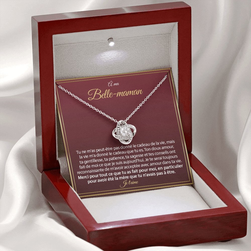 BELMOM • COLLIER BELLE-MÈRE Noeud d'Amour - Lehnaa
