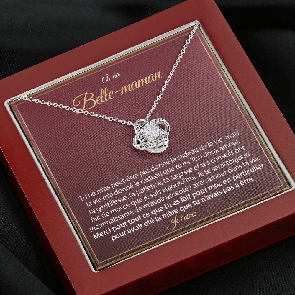BELMOM • COLLIER BELLE-MÈRE Noeud d'Amour - Lehnaa