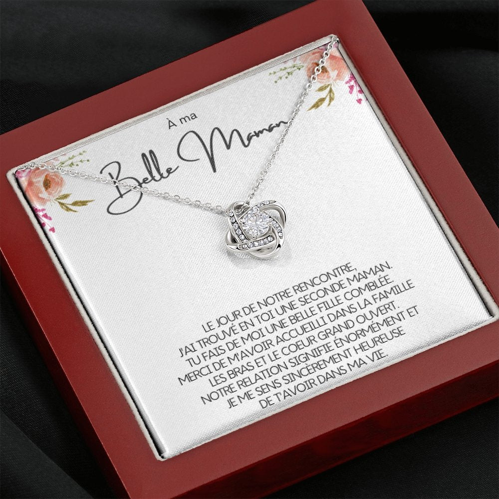 BELMOM • COLLIER BELLE-MÈRE Noeud d'Amour - Lehnaa