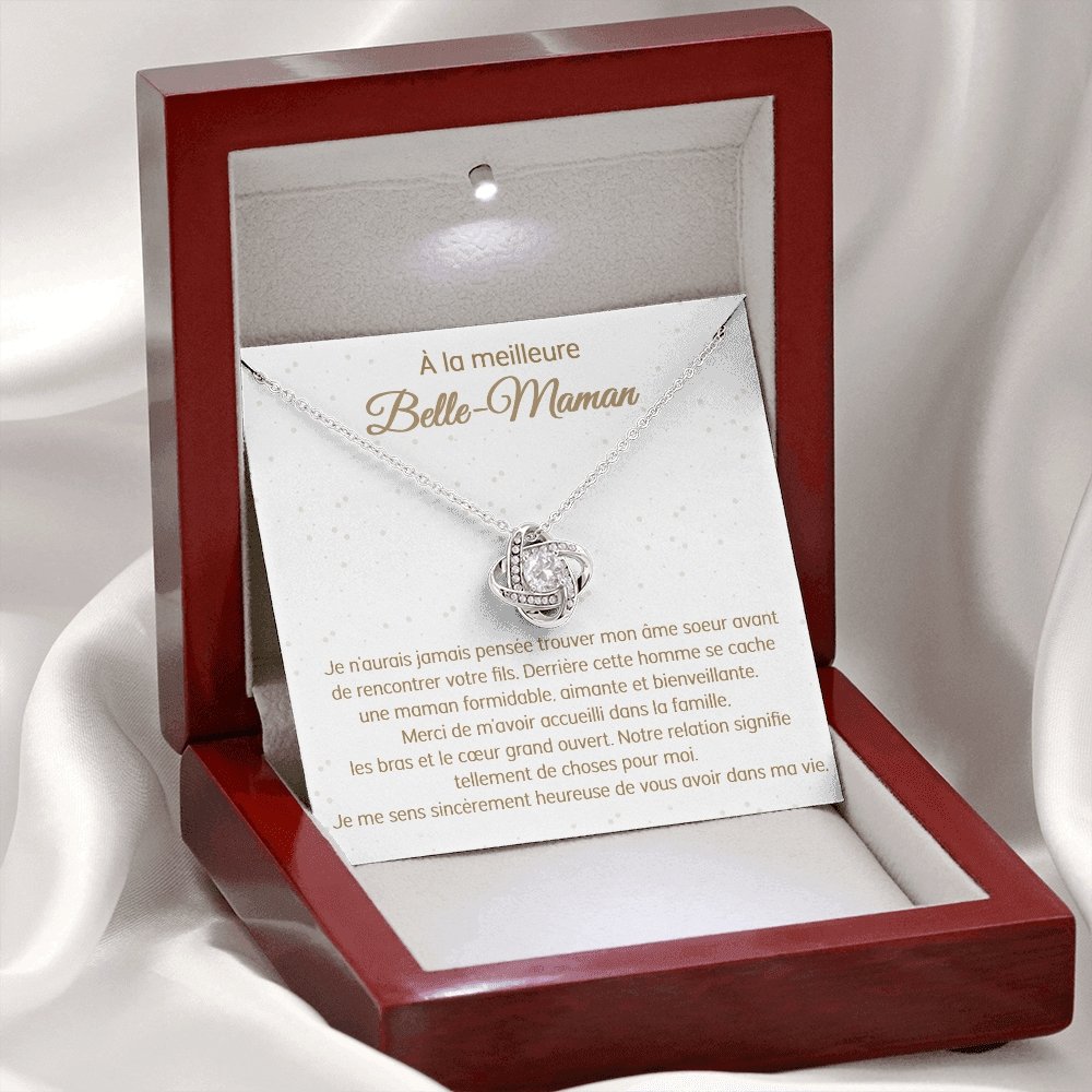 BELMOM • COLLIER BELLE-MÈRE VERSION FEMME Noeud d'Amour - Lehnaa