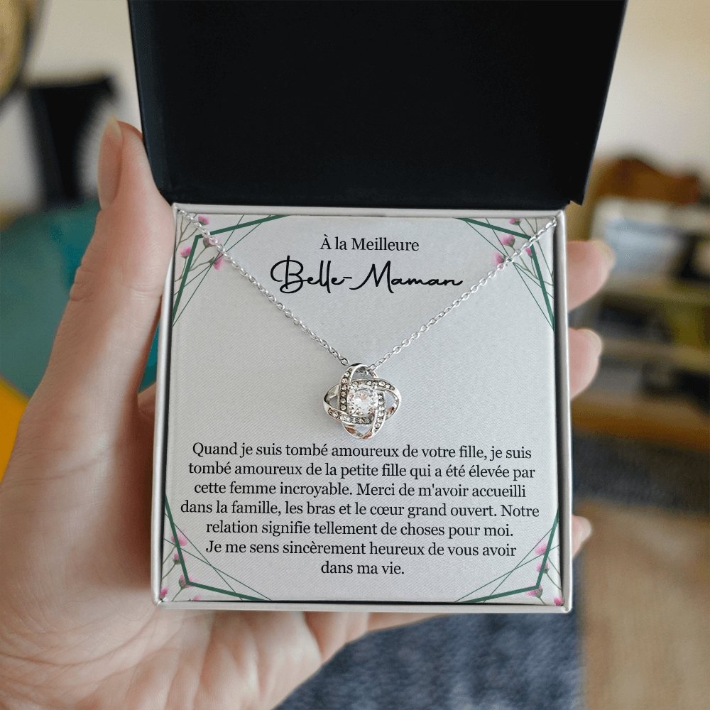 BELMOM • COLLIER BELLE-MÈRE VERSION HOMME Noeud d'Amour - Lehnaa