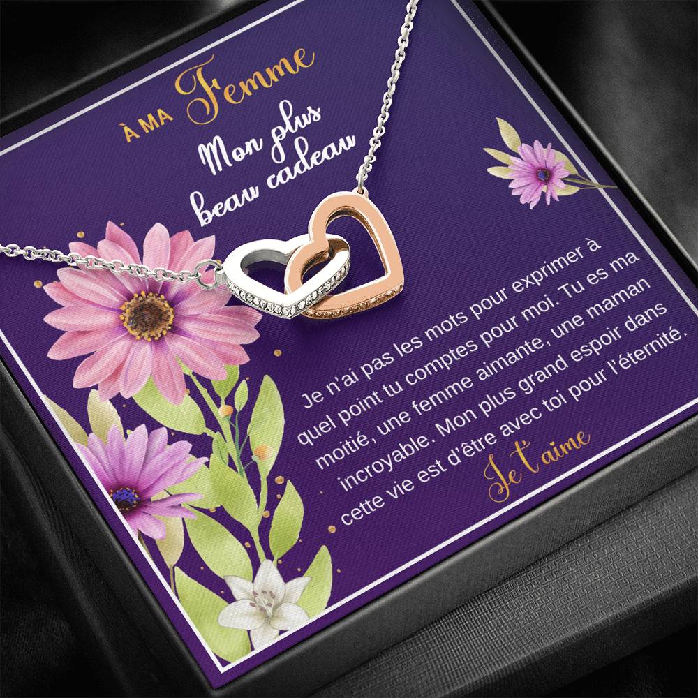 Collier Cœur De Sirène En Argent Pour Femme – Cadeau Romantique Saint-Valentin, Anniversaire Ou Fête Des Mères