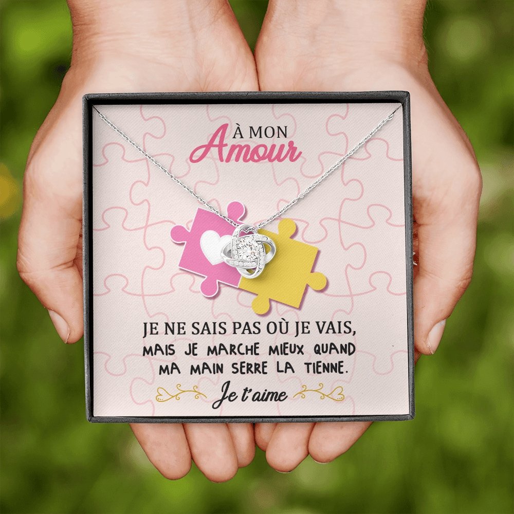ETERNITY • Collier Amoureux Noeud d'Amour - Lehnaa