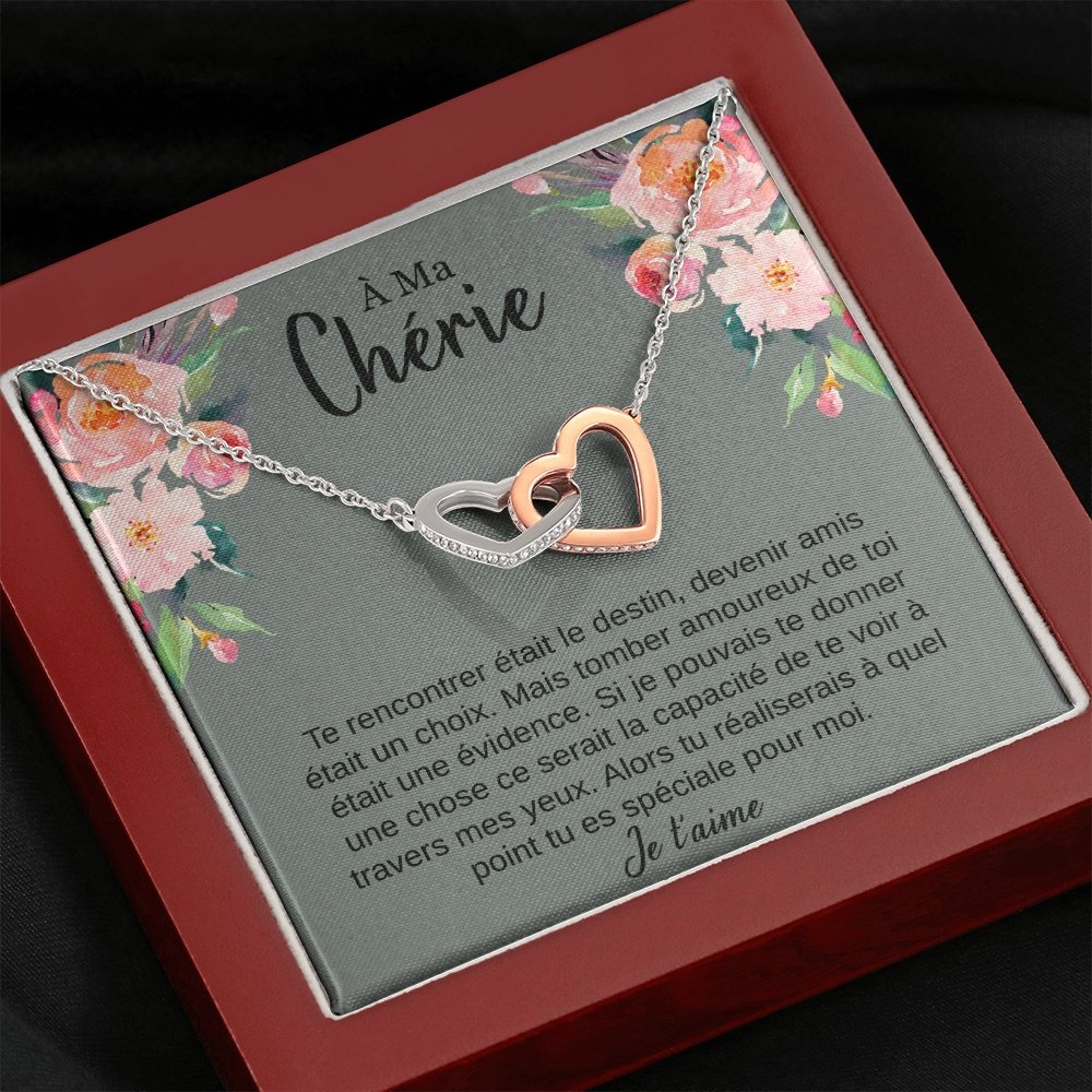 ETERNITY • Collier Déclaration d'amour Double Cœur - Lehnaa