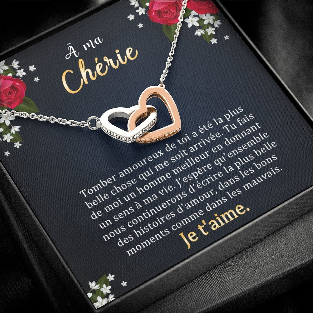 ETERNITY • Collier Déclaration d'amour Double Cœur - Lehnaa