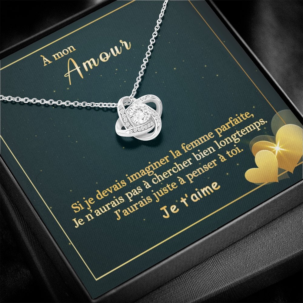 ETERNITY • Collier Déclaration d'amour Noeud d'Amour - Lehnaa