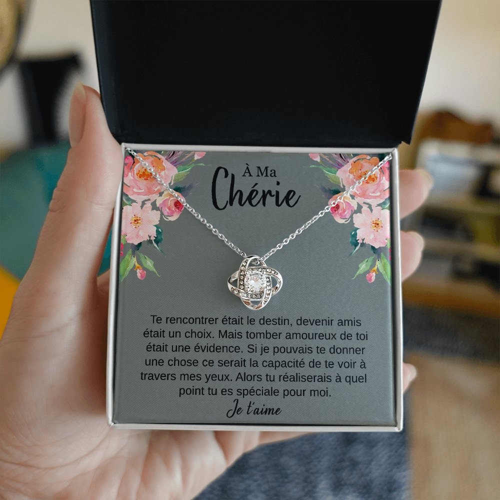 ETERNITY • Collier Déclaration d'amour Noeud d'Amour - Lehnaa