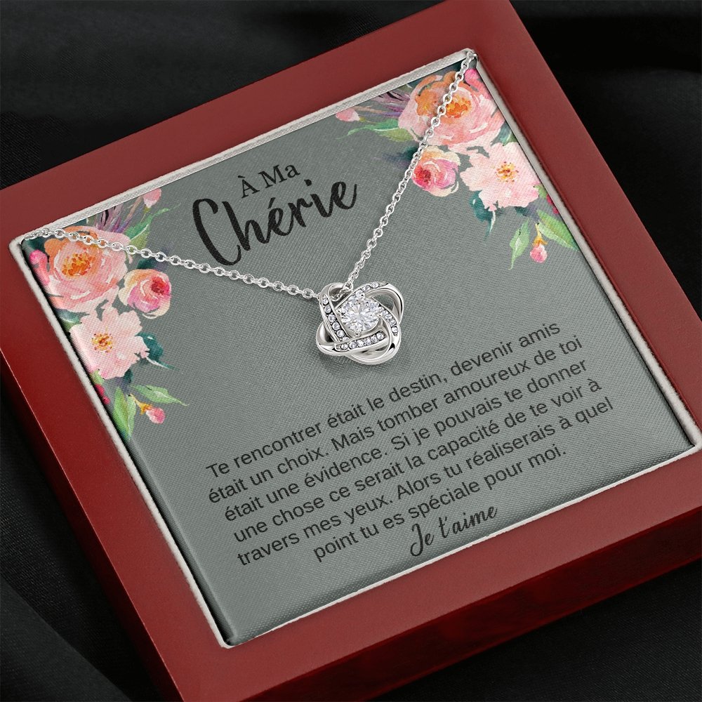 ETERNITY • Collier Déclaration d'amour Noeud d'Amour - Lehnaa