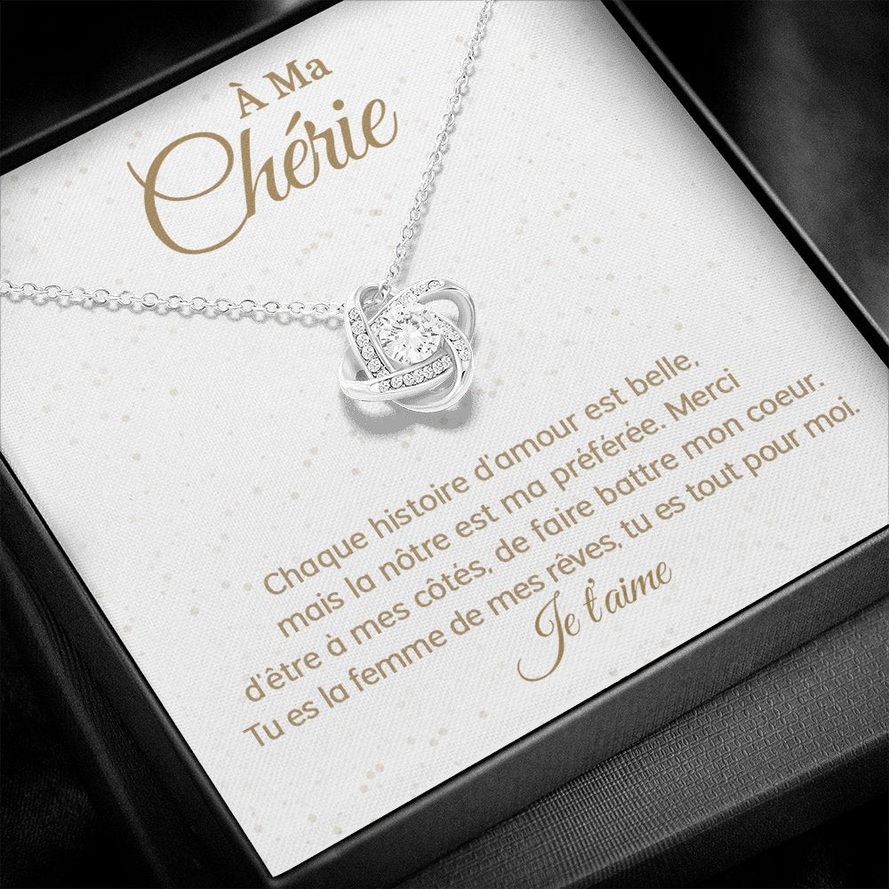 ETERNITY • Collier Déclaration d'amour Noeud d'Amour - Lehnaa